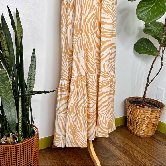 NWT Nine West  Zebra Print maxi Dress - Picture 3 of 6